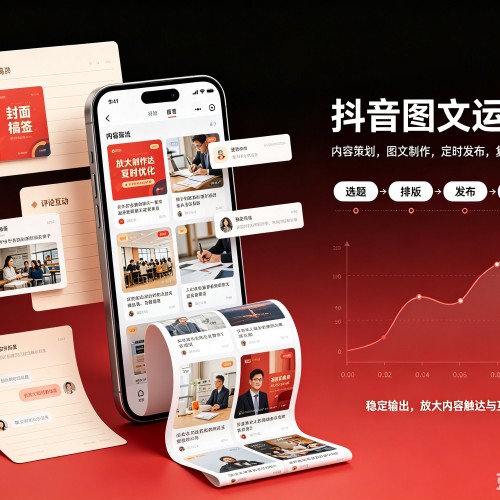 涧西抖音图文代运营服务